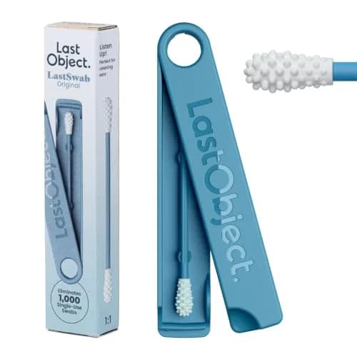 LastSwab Reusable Cotton Swabs for Ear Cleaning Blue | Sustainable Alternative to Single-Use Q Tips thumbnail 1