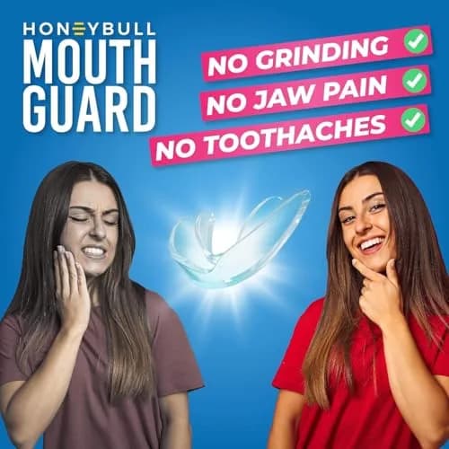 HONEYBULL Custom Moldable Night Guards 6 Pack (3mm & 6mm) | Boil and Bite for Teeth Grinding Protection thumbnail 2