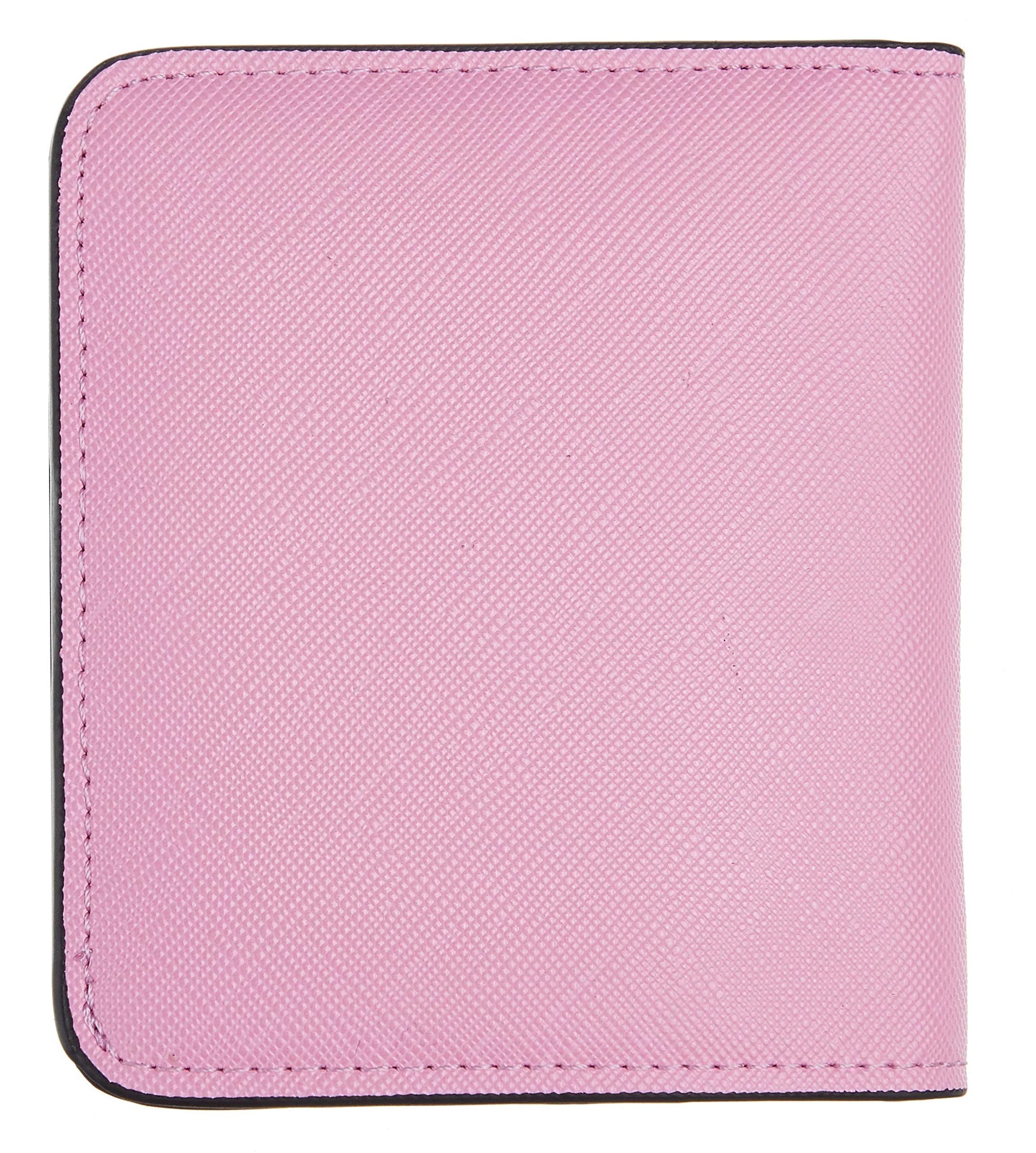 Toughergun CH Pink Slim Leather RFID-Blocking Bifold Mini Wallet for Women - view 4