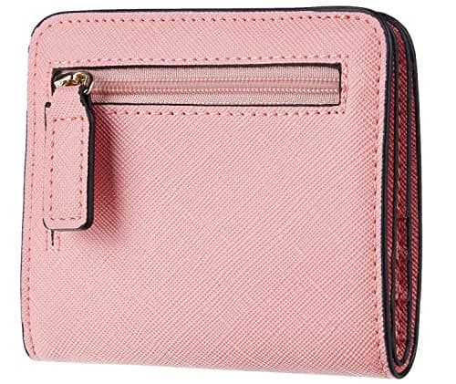 Toughergun Women's Slim Leather Wallet with RFID Protection, Compact Bifold Mini Purse, CH Sakura Pink | 10.67cm x 9.14cm x 2.03cm thumbnail 5