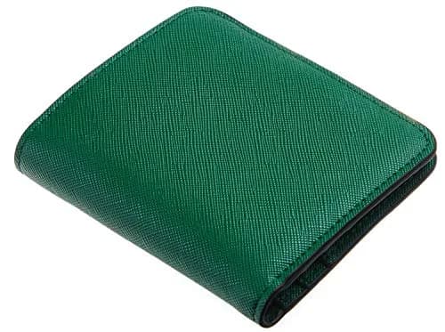 Toughergun CH Green Women's Slim Leather RFID Bifold Mini Wallet Purse thumbnail 3
