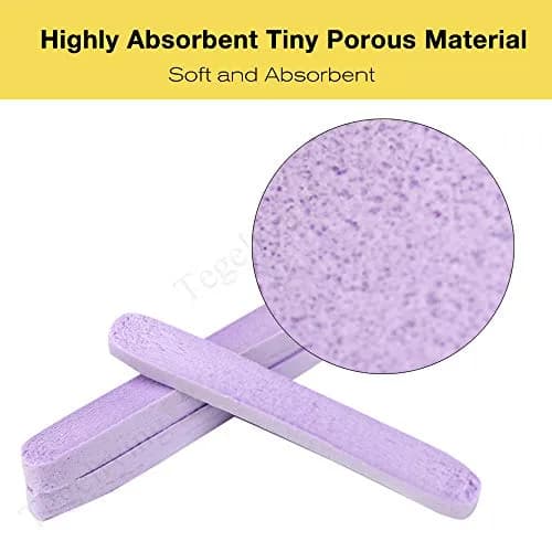 Tegelrying Compressed Facial Sponges, 120 Count Purple | Professional Makeup Removal & Cleansing thumbnail 4