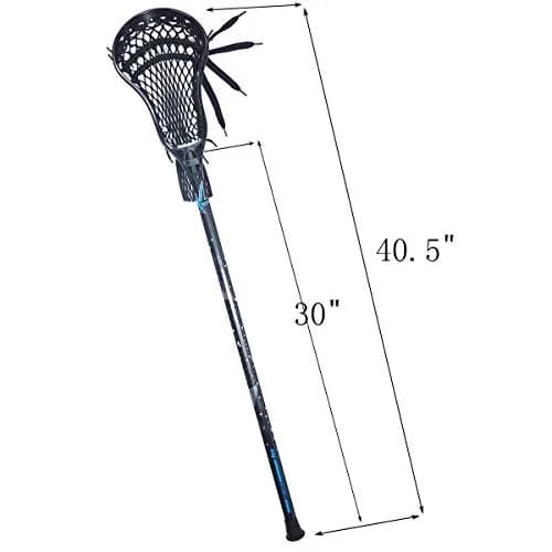 CAKLOR Complete Attack/Midfield Lacrosse Stick 41 inches (104 cm) | Lightweight Alloy Handle for Entry-Level Players thumbnail 2