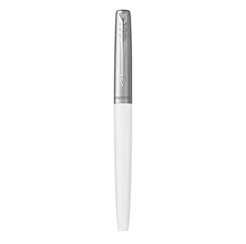 Parker Jotter Originals Fountain Pen Classic White Finish Medium Nib 13cm (0.5in) | Smooth Ink Flow thumbnail 3