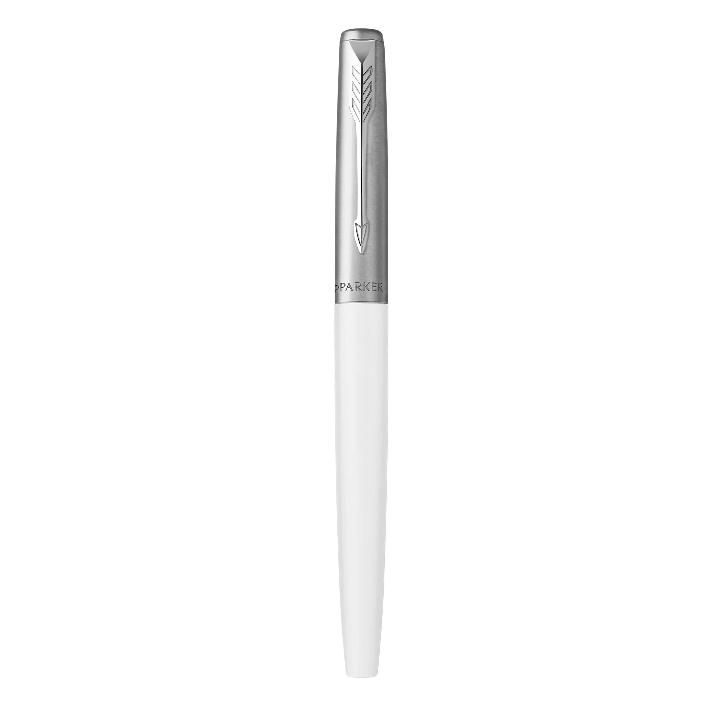 Parker Jotter Originals Fountain Pen Classic White Finish Medium Nib 13cm (0.5in) | Smooth Ink Flow - view 3