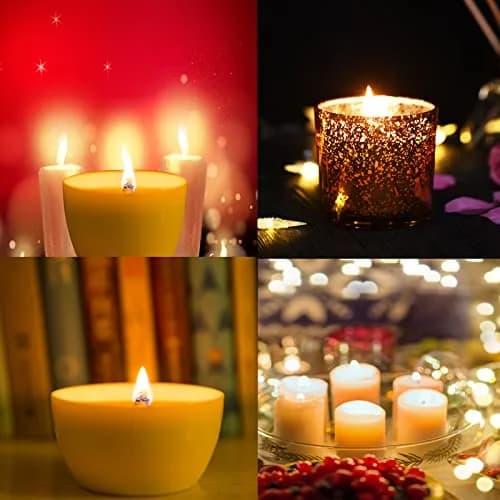 BENBO Wood Candle Wicks 50 Sets | Smokeless Crackling Natural Wicks for DIY Craft thumbnail 7