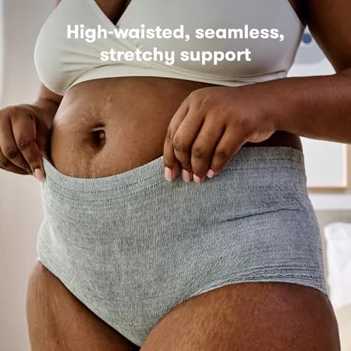 Frida Mom Disposable Postpartum Underwear, High Waist C-Section Panties, 8 Count | Breathable Microfiber & Spandex thumbnail 2