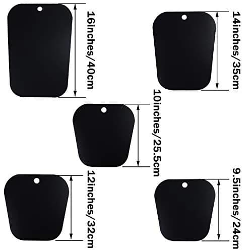 Ruisita Boot Shaper Form Inserts 8 Pairs (16 Sheets) Reusable PVC Black | Maintains Boot Shape & Ventilation thumbnail 2