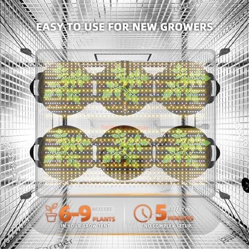Spider Farmer SF4000 LED Grow Light 450W Full Spectrum | 127cm x 63.5cm (50" x 25") thumbnail 6