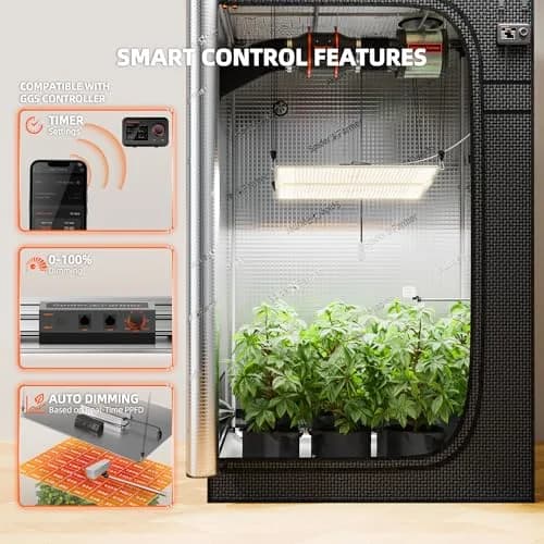 Spider Farmer SF4000 LED Grow Light 450W Full Spectrum | 127cm x 63.5cm (50" x 25") thumbnail 7