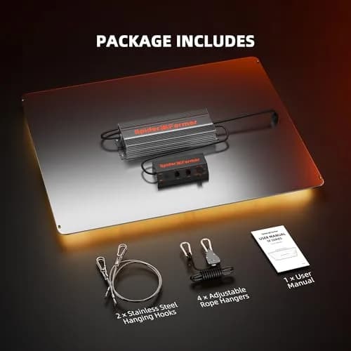 Spider Farmer SF4000 LED Grow Light 450W Full Spectrum | 127cm x 63.5cm (50" x 25") thumbnail 8