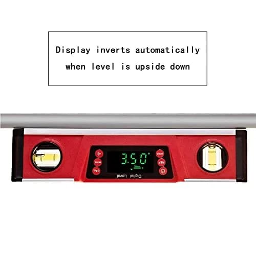 2PM TOOLS 10-Inch Digital Torpedo Level & Protractor | IP54 Dust/Water Resistant | Magnetic Base | Bright LED Display thumbnail 4