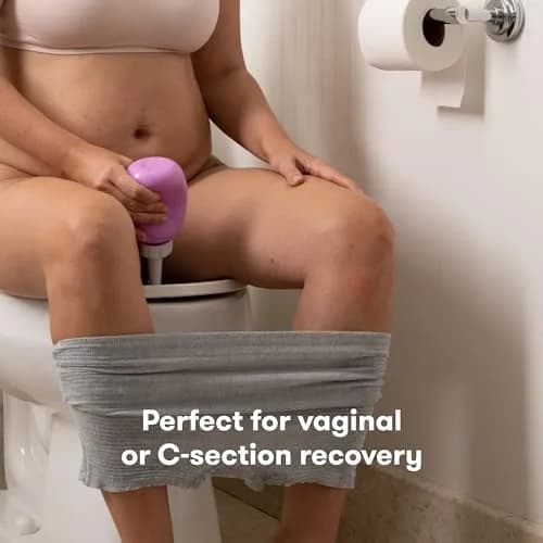 Frida Mom Upside Down Peri Bottle for Postpartum Care, Portable Bidet 296ml (10 Fl Oz) | Essential Postpartum Recovery Tool thumbnail 6
