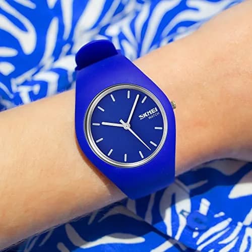 Gosasa Women's Silicone Strap Watch 40mm | Waterproof & Minimalist Design thumbnail 4