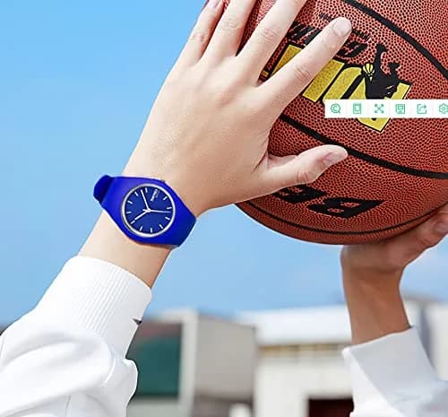 Gosasa Women's Silicone Strap Watch 40mm | Waterproof & Minimalist Design thumbnail 5