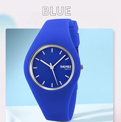 Gosasa Women's Silicone Strap Watch 40mm | Waterproof & Minimalist Design thumbnail 3