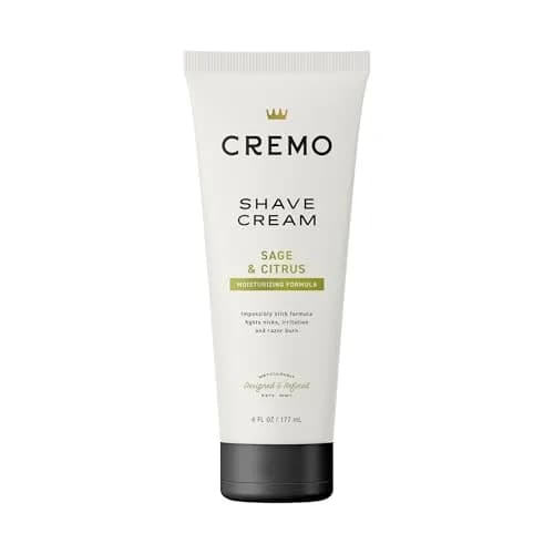 Cremo Shaving Cream for Men, Sage & Citrus, 177ml (6 Fl Oz) | Slick Formula for Barber Grade Shave thumbnail 1