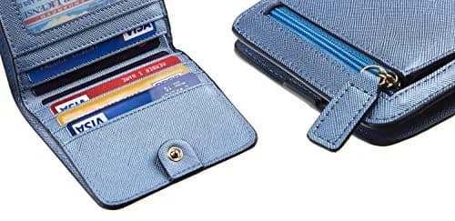 Toughergun RFID Blocking Small Compact Bifold Wallet for Women | 10.67cm x 9.14cm x 2.03cm (4.2" x 3.6" x 0.8") thumbnail 7