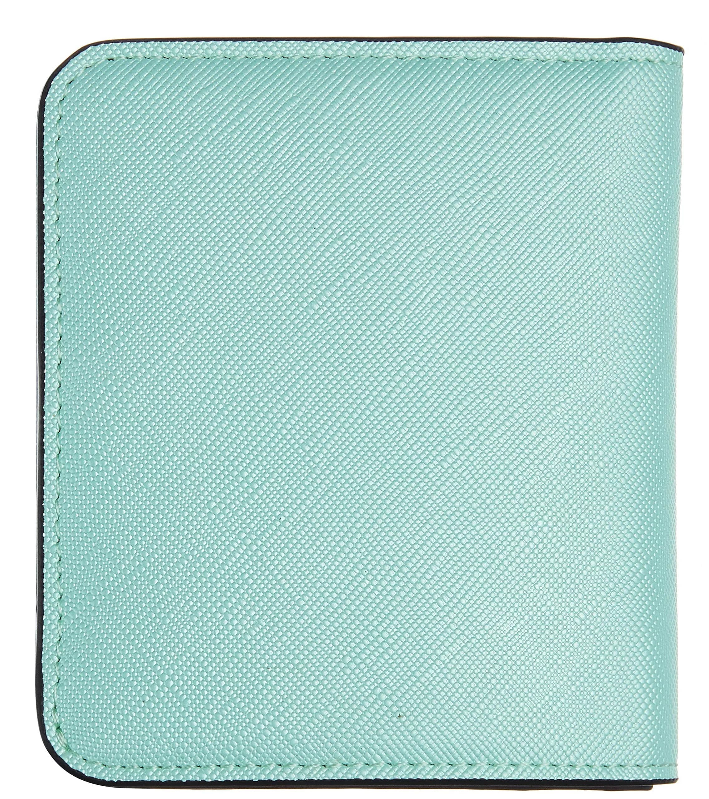 Toughergun CH Greenery Gold Slim Leather Wallet for Women - Compact RFID Blocking Bifold Mini Purse - view 4