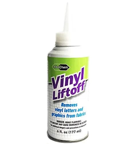 AlbaChem Vinyl Lifter for Fabric 6 fl oz | Fast-Drying, No Residue Vinyl Remover thumbnail 1