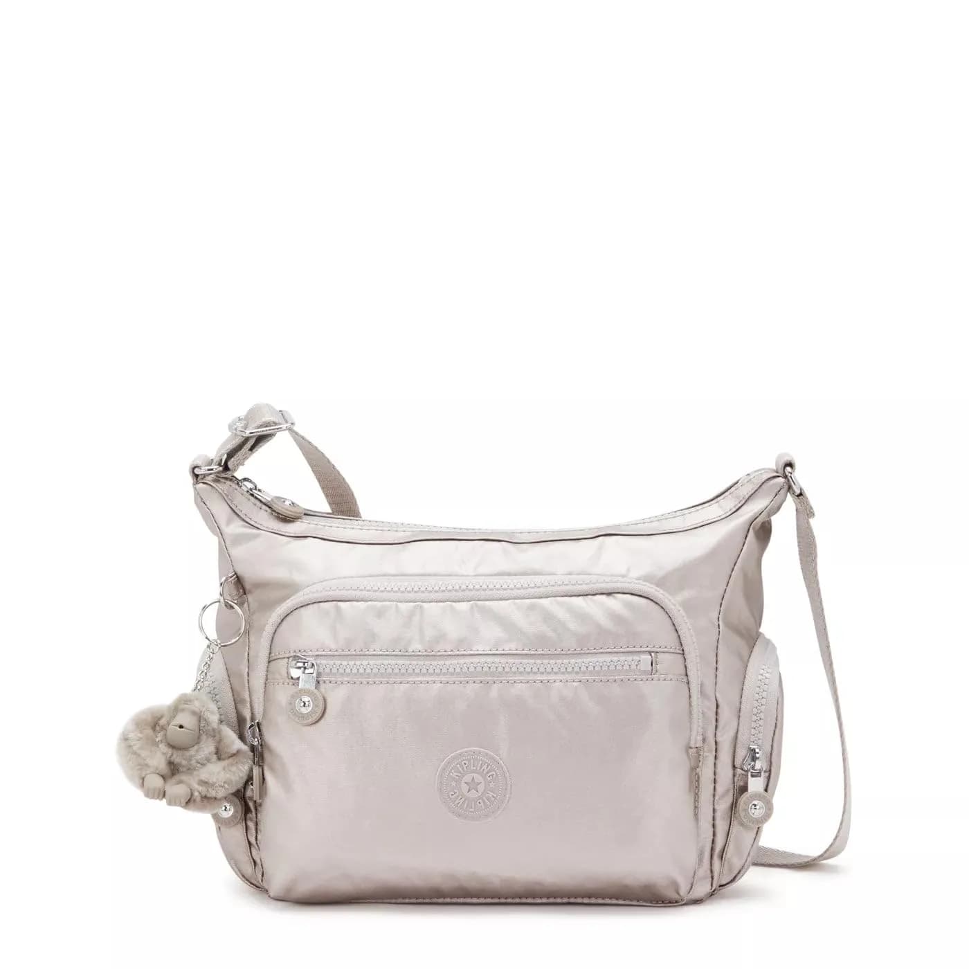 Kipling Women's Gabbie Small Crossbody Bag Metallic Glow | Lightweight Everyday Purse, Casual Shoulder Bag (7 L / 0.36 kg) — Metallic Glow