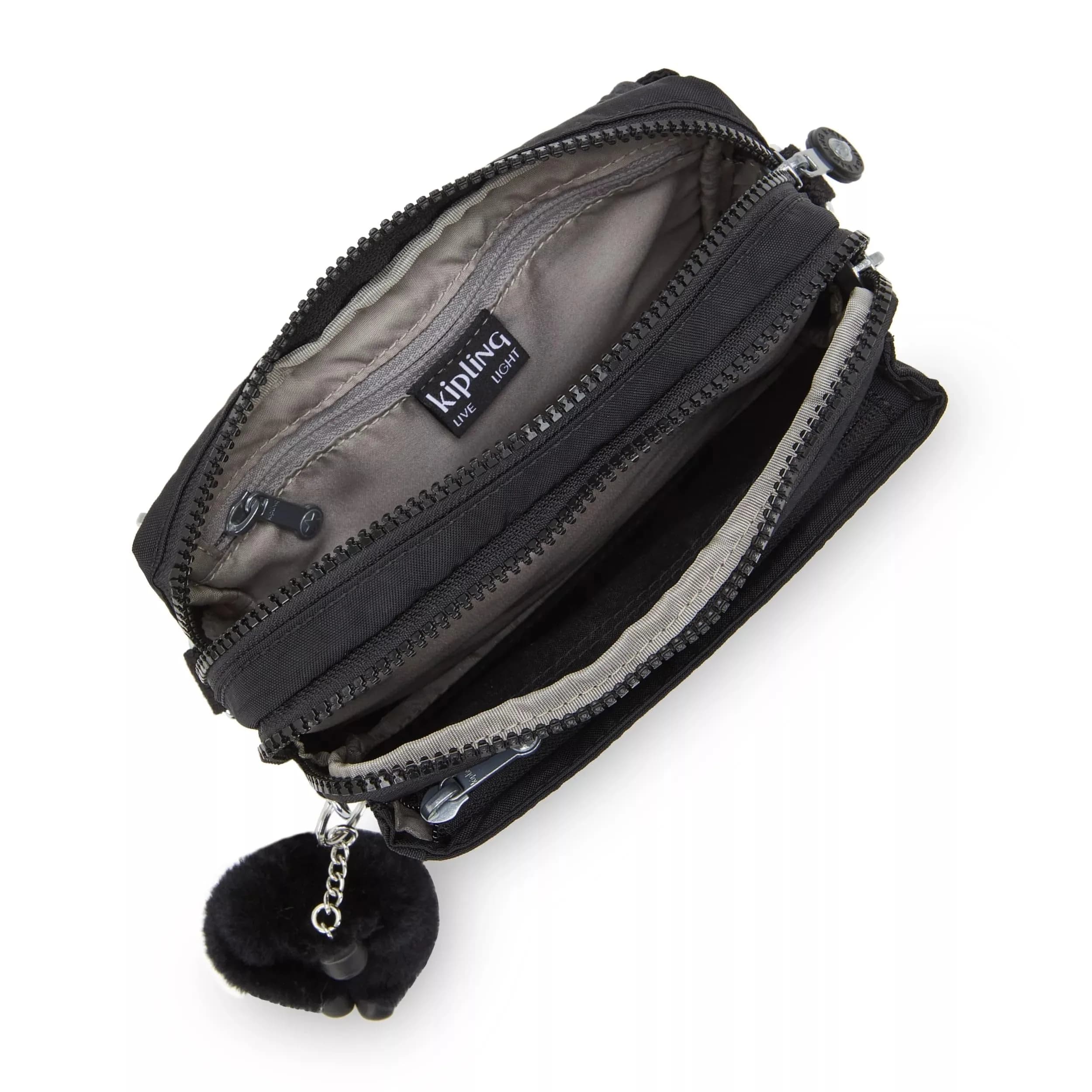 Kipling Abanu Medium Convertible Crossbody Bag 4L (0.11 cu ft) | Lightweight Nylon Waist Pack with Multi-Compartment Zip Pockets - view 5