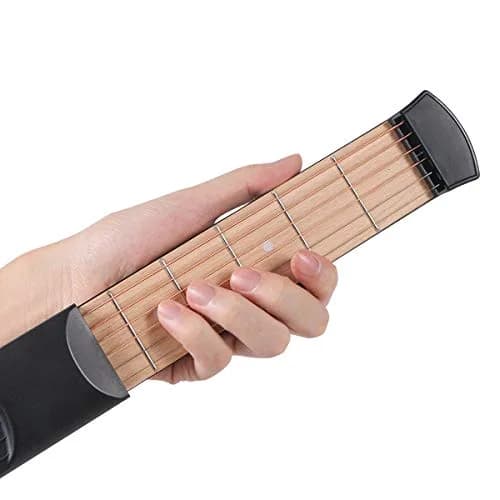 COOLOOK Pocket Guitar Practice Neck, 6 Fret | Portable Guitar Chord Practice Tool for Beginners thumbnail 5