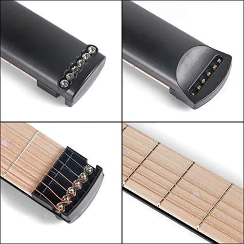 COOLOOK Pocket Guitar Practice Neck, 6 Fret | Portable Guitar Chord Practice Tool for Beginners thumbnail 2