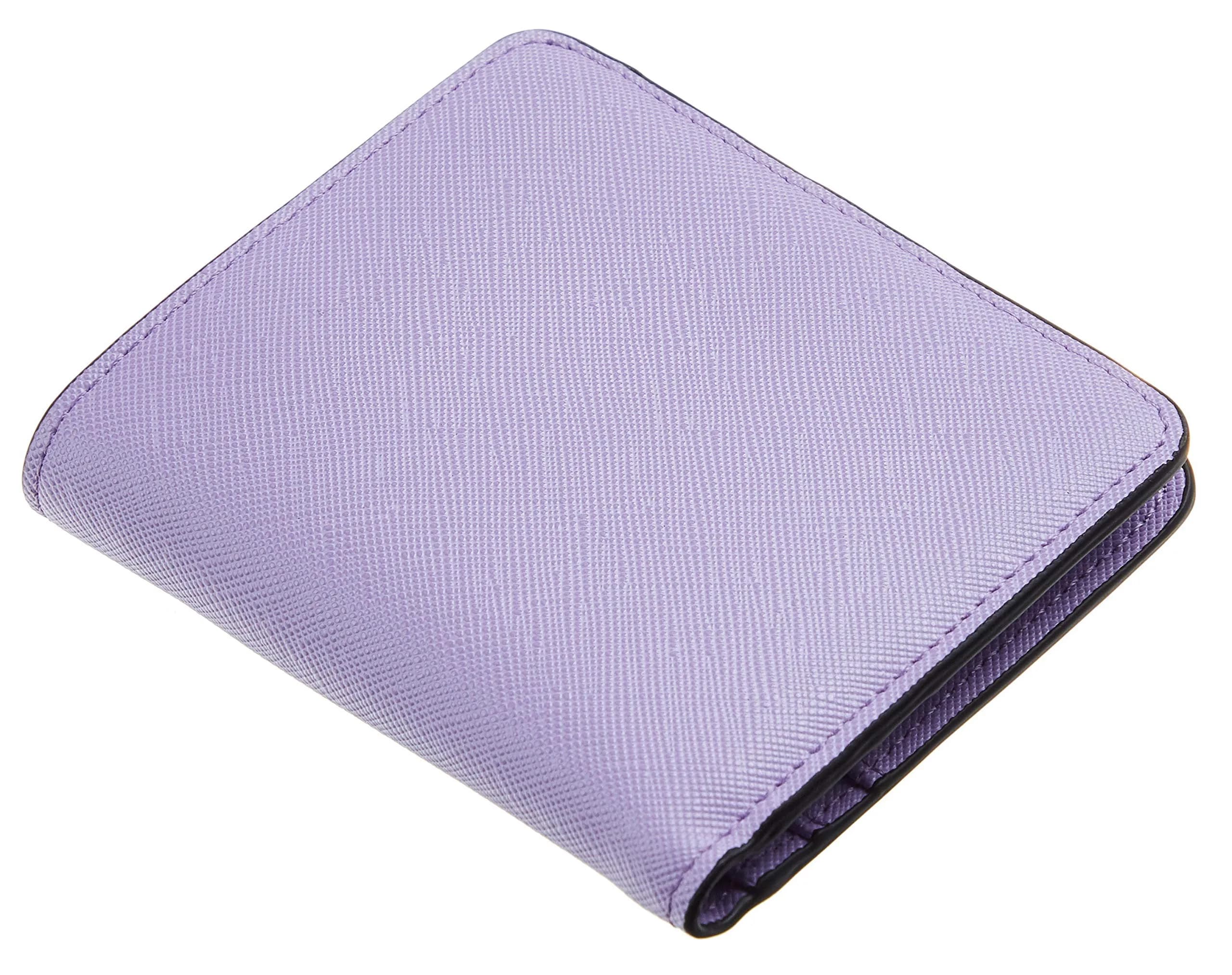 Toughergun Women's CH Light Purple Slim Leather RFID Blocking Bifold Wallet - view 3