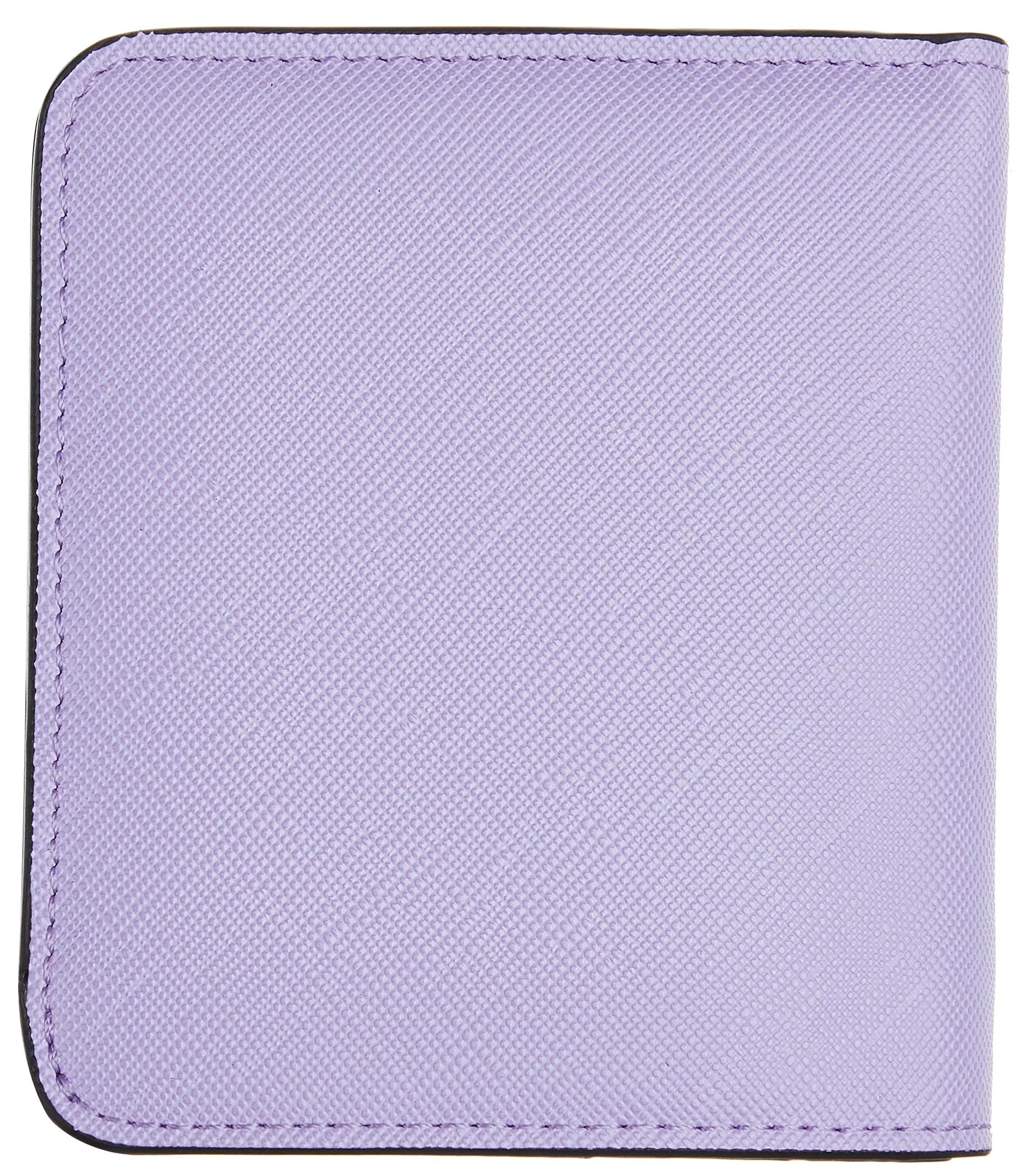 Toughergun Women's CH Light Purple Slim Leather RFID Blocking Bifold Wallet - view 4