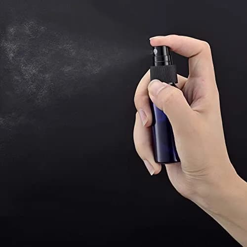 Lil Ray Blue 1 Oz (30ml) Plastic Fine Mist Spray Bottles (12-Pack) | TSA Approved Travel Size Containers thumbnail 2