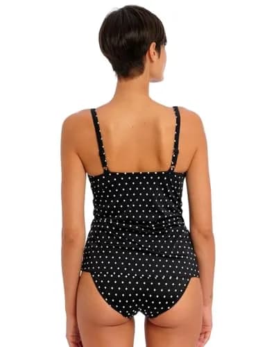 Freya Jewel Cove Underwire Plunge Tankini 36G Black | Classic Support & Style thumbnail 6