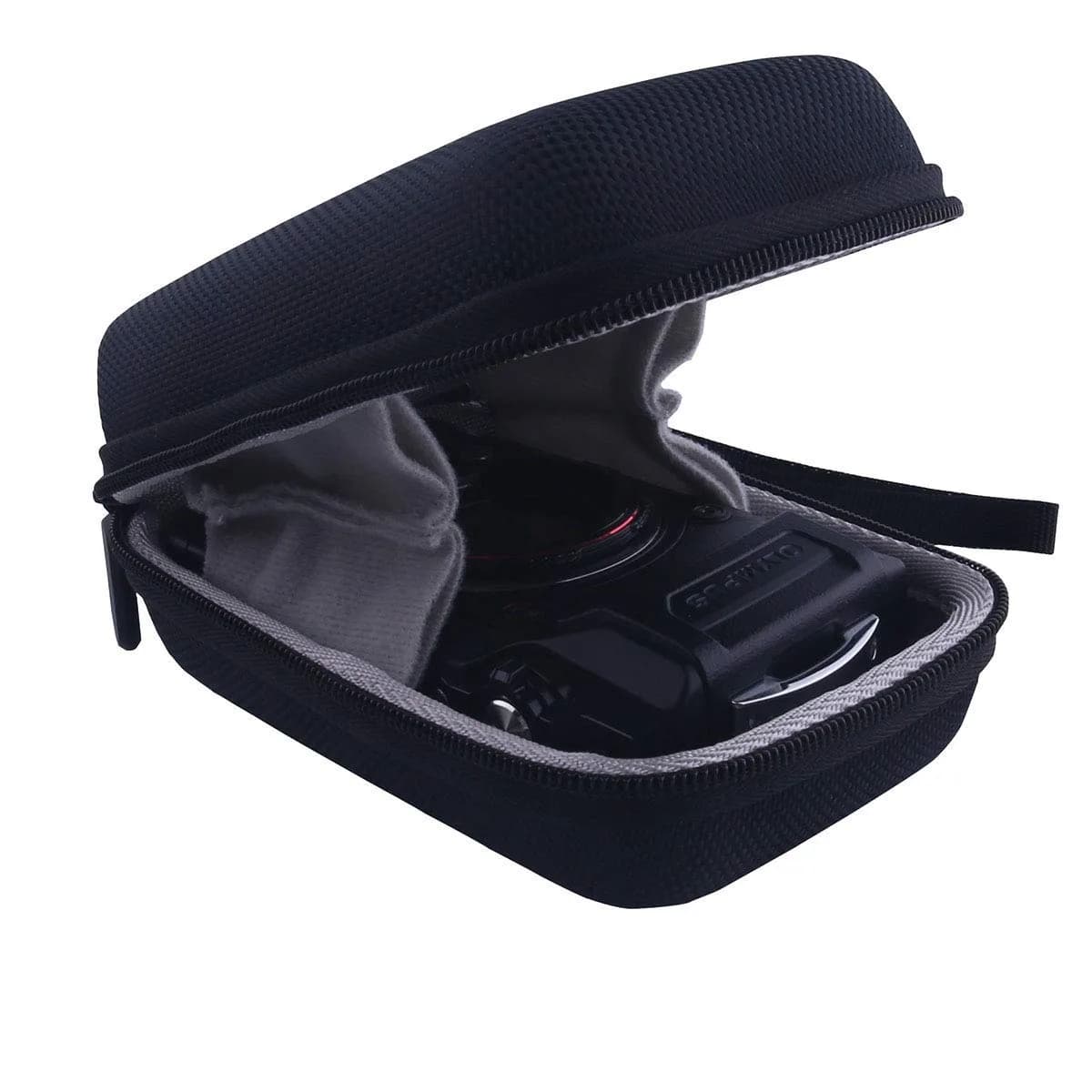 WERJIA Black Hard Carrying Case for Olympus TG-7/TG-6/TG-5/TG-4 Cameras | 12.7cm (5in) Length - main product image