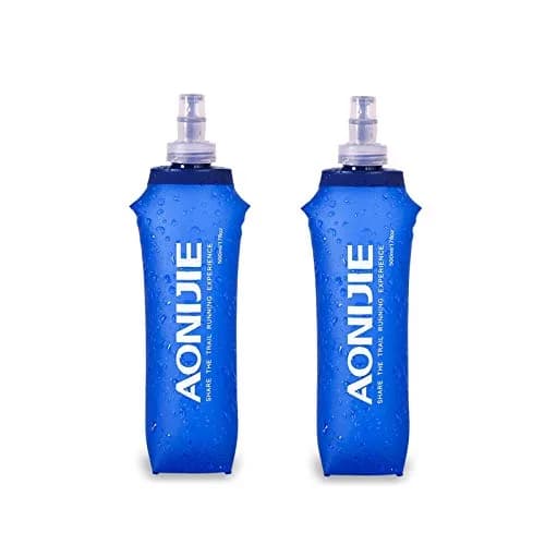AONIJIE Soft Water Bottle 2 Pack 500ml | Collapsible, BPA-Free Hydration Flask for Cycling & Outdoors thumbnail 1