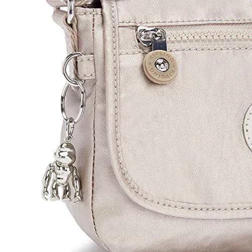 Kipling Sabian U Mini Crossbody Bag Metallic Glow 2L (7.75"L x 5.75"H x 3.5"D) | Lightweight & Water-Resistant for Daily Use thumbnail 7