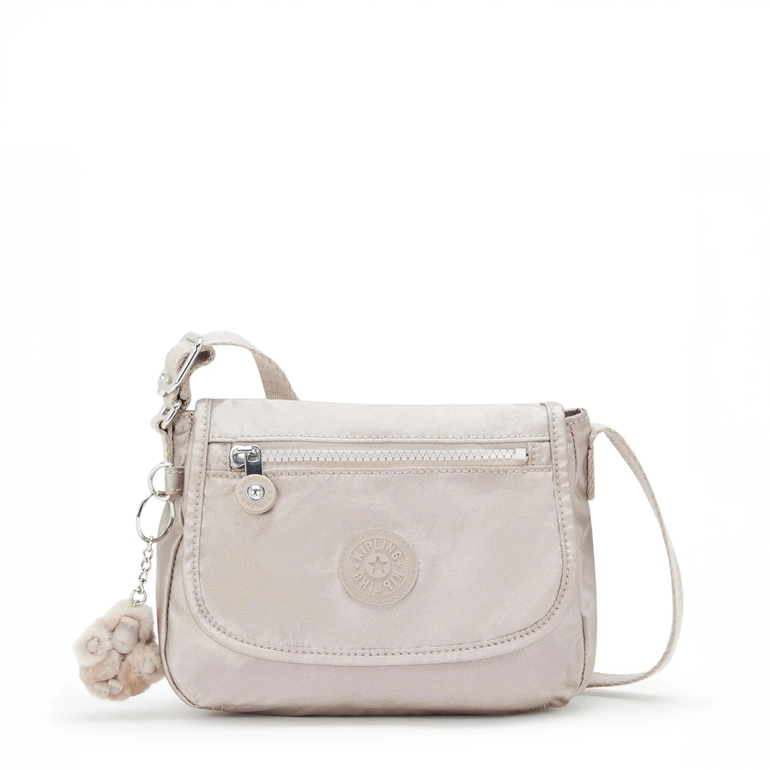 Kipling Sabian U Mini Crossbody Bag Metallic Glow 2L (7.75"L x 5.75"H x 3.5"D) | Lightweight & Water-Resistant for Daily Use - main product image