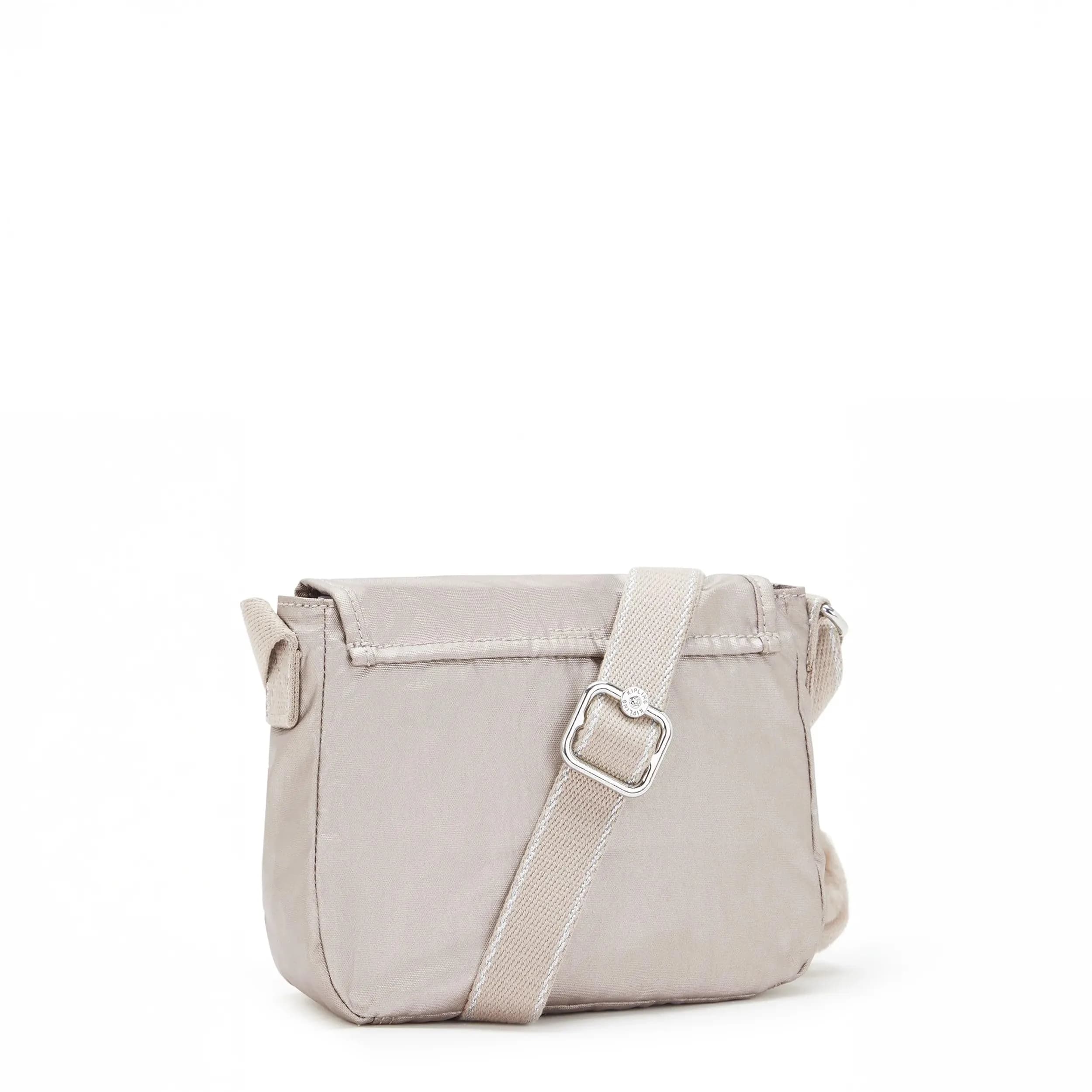 Kipling Sabian U Mini Crossbody Bag Metallic Glow 2L (7.75"L x 5.75"H x 3.5"D) | Lightweight & Water-Resistant for Daily Use - view 2