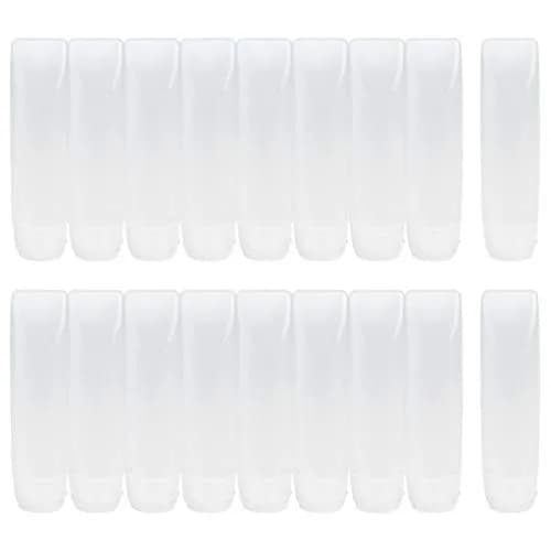 Nydotd 18 Pack 30ml (1oz) Clear Plastic Squeeze Bottles with Flip Caps | TSA Approved Travel Containers for Liquids thumbnail 1