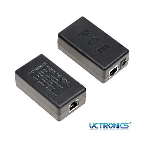 UCTRONICS USB-C PoE Splitter Gigabit, 5V 4A Power Supply for Raspberry Pi 4 & More | IEEE 802.3at/af thumbnail 4
