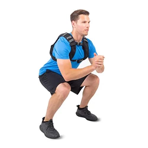 ProsourceFit Exercise Weighted Training Vest - 10lb | Adjustable, Durable & Balanced for All Fitness Levels thumbnail 6