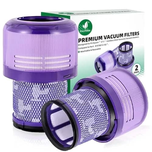 Fre.Filtor HEPA Vacuum Filter 2 Pack | True HEPA Filtration for Dyson V11/V15 thumbnail 1