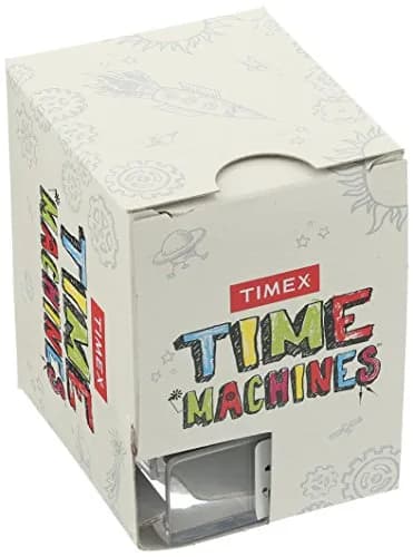 Timex Boys TW7C77300 Time Machines White/Dinosaurs Elastic Fabric Strap Watch | Water-Resistant 30m thumbnail 5