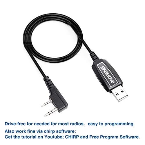 BAOFENG USB Programming Cable PL2303 Support Chirp Compatible UV-5R Mini, BF-F8HP, UV-5G Plus, GM-15Pro, UV-82, UV-5R, GM21, T18 Quansheng, Driver thumbnail 6