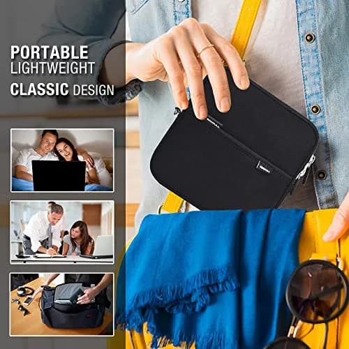 ROOFULL External CD DVD Drive with Case, USB 3.0 Type-C, 15.6cm (5.5in) | Reads & Writes CDs/DVDs thumbnail 8