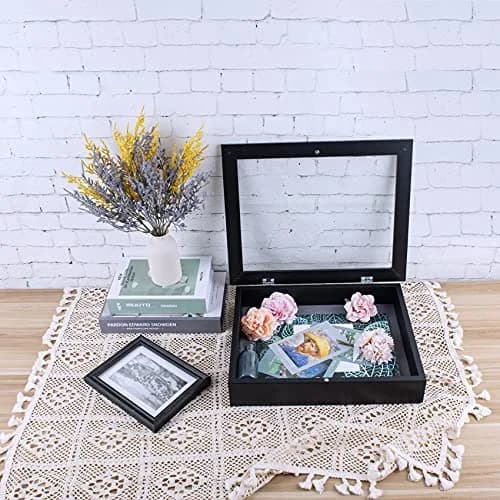 Golden State Art 11x14 Black Shadow Box Frame 2-inch Depth | Wall Display for Photos & Mementos thumbnail 8