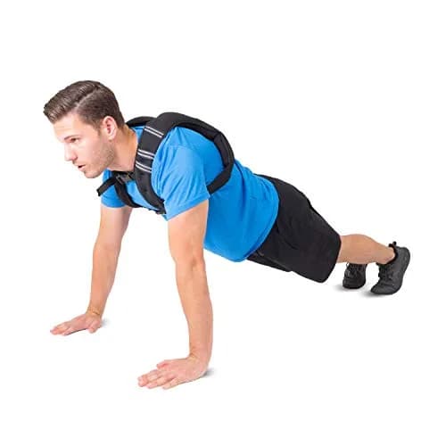 ProsourceFit Exercise Weighted Training Vest - 12lb | Adjustable, Durable & Balanced for Men & Women thumbnail 6
