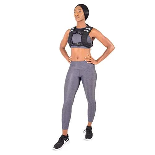 ProsourceFit Exercise Weighted Training Vest - 12lb | Adjustable, Durable & Balanced for Men & Women thumbnail 3
