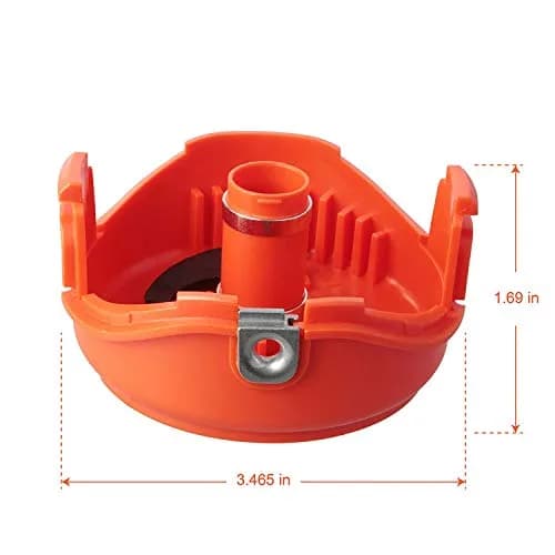 THTEN SF-080 Spool Cap Covers for Black+Decker GH3000 LST540 Weed Eater | 2-Pack, 0.080-inch Line thumbnail 2