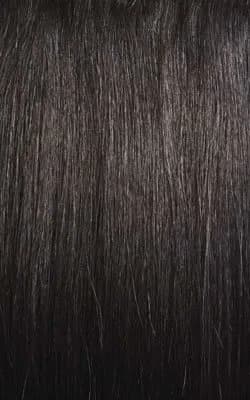 Janet Collection Mommy Parting Wig 100% Human Hair Off Black Short | Heat Resistant, Natural thumbnail 2