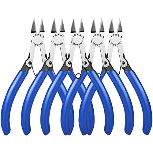 IGAN-330 Wire Flush Cutters 5''x5 | Precision Electronic Model for Jewelry & Electronics thumbnail 1
